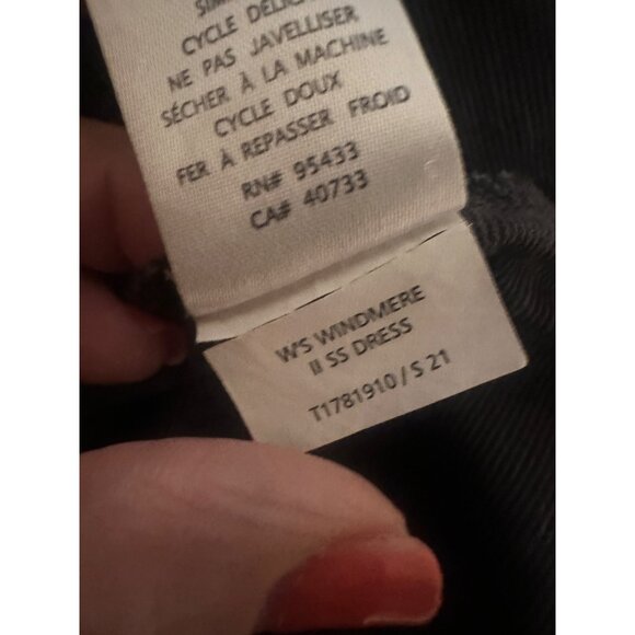 Toad & Co Windmere II Organic Cotton Dress Womens Size M Athleisure Pockets Gray - Picture 6 of 7